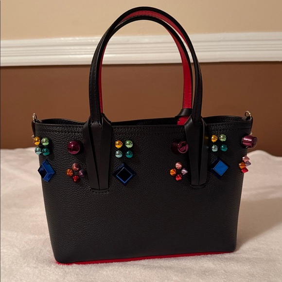 Christian Louboutin Handbags - Christian Louboutin Mini Cabata Black Tote